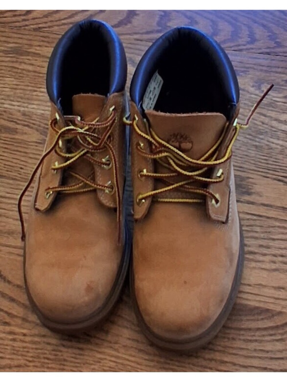 Timberland Women's Nellie Chukka Waterprroof Wheat Nubuck Boots Sz 6